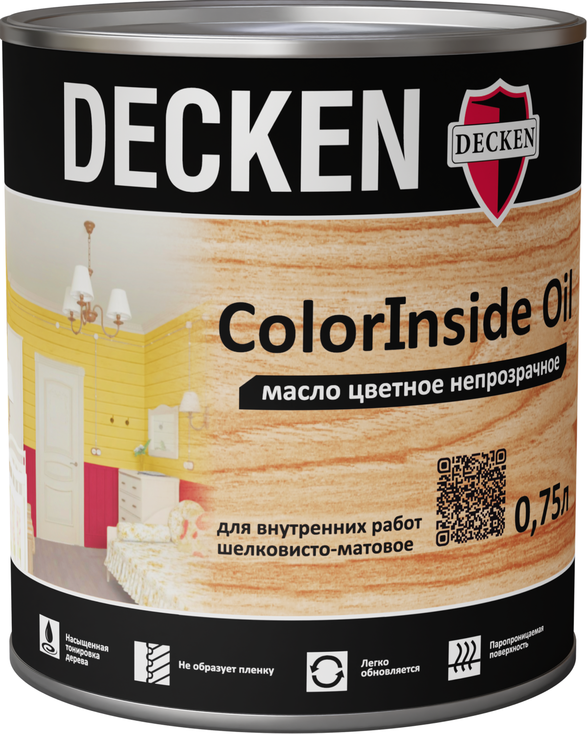 Цветное масло для интерьера DECKEN COLORINSIDE OIL